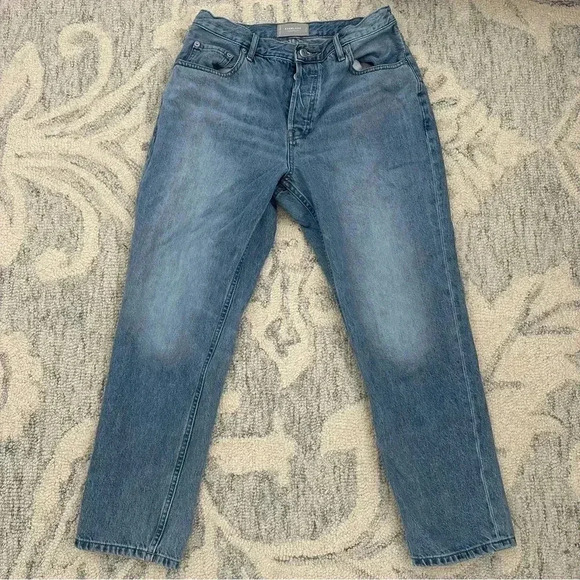 Everlane 90s Cheeky Ankle Jean in Medium Blue Size 30 - Picture 5 of 16